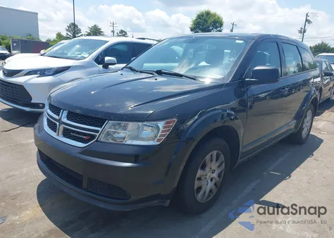 2014 Dodge Journey American Value Pkg из США, поврежденный, VIN 3C4PDCABXET163740